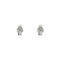 Earrings Gucci Woman Interlocking in Silver YBD79634600100U - YBD79634600100U